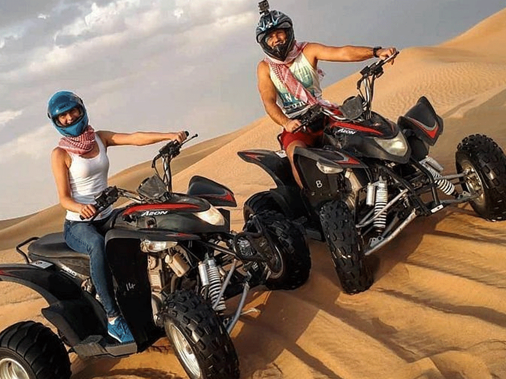 Quade Bike ATV bike adventure Dubai